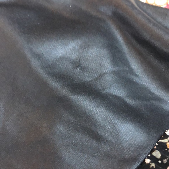 ZOUK: SIZE MEDIUM BLACK AND MULTI COLORED BABYDOLL STYLE FULLY LINED DRESS - Picture 5 of 5